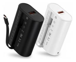 Power Bank 10000mah Pd 20w Cabos Tipo-c E Lightning Power Bank 10000mah Pd 20w Cabos Tipo-c E Lightning