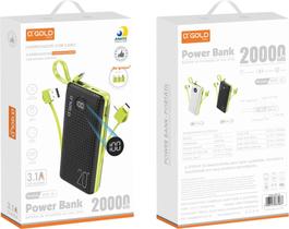 Power Bank 20.000 Mah Carregador Portatil