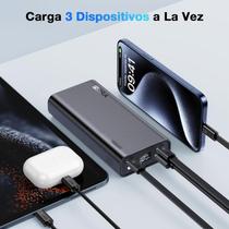 Power bank 20000mah pd20w preto