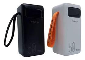 Power Bank 50.000mah Carregador Rápido Com Display Portátil