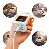 Power Bank 50.000mAh Turbo 22,5W Carga Rápida Carregador Portátil Universal Power Bank 50.000mAh Turbo 22,5W Carga Rápida Carregador Portátil Universal