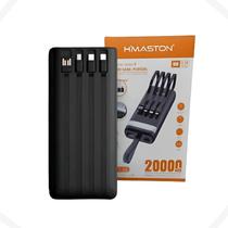 Power Bank A'Gold 20.000mAh - Equipado com Cabos Embutidos e Lanterna LED BTE-05 Power Bank A'Gold 20.000mAh - Equipado com Cabos Embutidos e Lanterna LED BTE-05