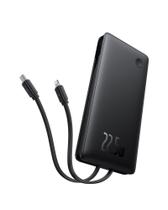 Power Bank Baseus 10000mAh 22.5W com Cabos Embutidos e Indicador de Carga em LED
