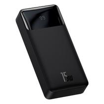 Power Bank Baseus 20000mAh com Display Carregador Portátil USBC, Carga Rápida 15W, Compacto e Leve para Viagens