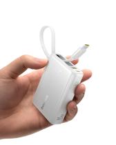 Power Bank Baseus Picogo 10000mAh 45W de 3 saídas com cabo USB-C Power Bank Baseus Picogo 10000mAh 45W de 3 saídas com cabo USB-C