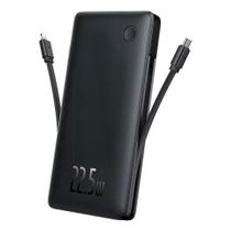Power Bank Baseus Turbo Airpow Lite 10000mAh 22.5W - Cor Preto