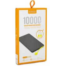 Power Bank Bateria Extra Portátil 10.000mah Kaidi KD-951 - Preta Power Bank Bateria Extra Portátil 10.000mah Kaidi KD-951 - Preta