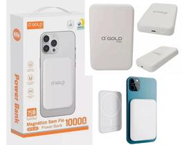 Power Bank Carregador Portatil 10000Mah Para Lingtning/Iphone Por Indução Magnetica
