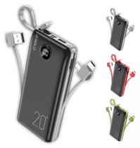 Power Bank Carregador Portátil 20000mAh - Carga Rápida