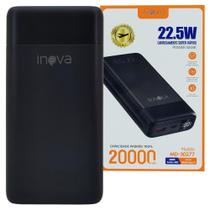 Power Bank Carregador Portátil de 20000mAh com Carga Rápida, Múltiplas Portas, Proteção Inteligente.