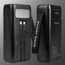 Power Bank Carregador Portátil Turbo Bateria 30.000mah A'Gold BTE-46 Power Bank Carregador Portátil Turbo Bateria 30.000mah A'Gold BTE-46