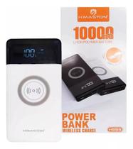 Power Bank Com Carregamento Por Indução 10000 Mah