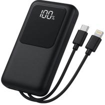 Power Bank Display Digital 100% Cabos USB-C Lightning Power Bank Display Digital 100% Cabos USB-C Lightning