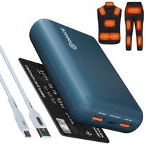 Power Bank DOACE 20000mAh 12V/9V/5V para Roupas Aquecidas