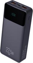 Power Bank Elg 20000mAh com Display Indicador 22.5W Turbo Preto Power Bank Elg 20000mAh com Display Indicador 22.5W Turbo Preto