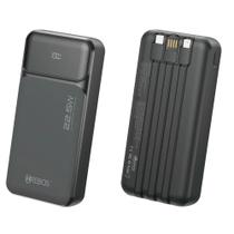 Power Bank Hrebos 20.000mah 22.5w Turbo Pb-204 Anatel Usb-c Preto Power Bank Hrebos 20.000mah 22.5w Turbo Pb-204 Anatel Usb-c Preto