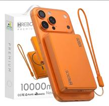Power Bank Hrebos NexaVolt 10.000mAh Wireless 15W PD 20W USBC Carregamento Rápido Portátil Premium