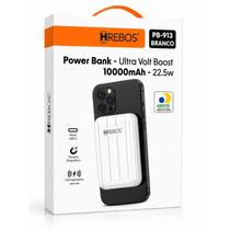 Power Bank Hrebos PB913 10000mAh 22.5W Magnético Carregamento Rápido Portátil Wireless Alta Potência Power Bank Hrebos PB913 10000mAh 22.5W Magnético Carregamento Rápido Portátil Wireless Alta Potência