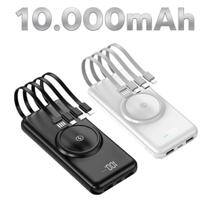 Power Bank Indução 10.000mah 7.5w Compatível Ios E Android Power Bank Indução 10.000mah 7.5w Compatível Ios E Android