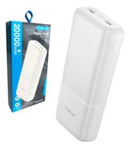 Power Bank It Blue 20.000 mAh Carregador Portátil Com 3 Entradas MAX0538