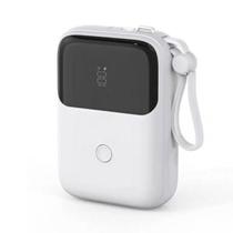 Power Bank Kaidi Knc-01p 10000mah Turbo 22.5w Pd20w com Cabos Integrados Tipo-c Lightning Cor:Branco Power Bank Kaidi Knc-01p 10000mah Turbo 22.5w Pd20w com Cabos Integrados Tipo-c Lightning Cor:Branco