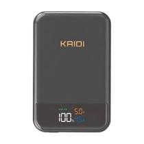 Power Bank Magnético 10000 Mah Magnetico Kaidi Kd-998 Preto Power Bank Magnético 10000 Mah Magnetico Kaidi Kd-998 Preto