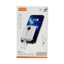 Power Bank Marca GOLD 3IN1 Wireless 10000MAH Modelo BTE15