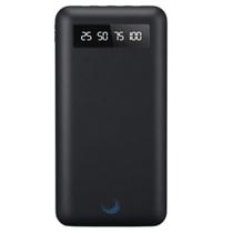 Power Bank Moderno com Acabamento Fosco e Logo Azul LED Power Bank Moderno com Acabamento Fosco e Logo Azul LED