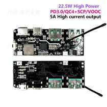 Power Bank Móvel Dual USB QC4.0 QC3.0 Com LED, 5V 4.5A 22.5W, Módulo Micro Tipo-C 18650 Com Proteção Power Bank Móvel Dual USB QC4.0 QC3.0 Com LED, 5V 4.5A 22.5W, Módulo Micro Tipo-C 18650 Com Proteção