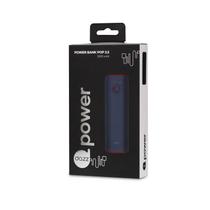 Power bank pop 2.5 2500mah vermelho