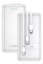 Power Bank Portátil 10.000mah Tipo C Lightning Micro Usb