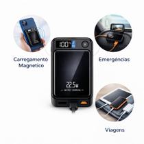 Power Bank Portátil Magnético 22.5W Carregador Portátil - VLPECOM