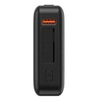 Power Bank Quadrado Premium Cabos e Display LED
