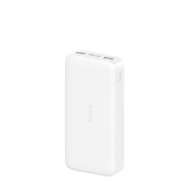 Power Bank Redmi 20000mAh Xiaomi Dupla Entrada/Saída C/USB-C e USB-A Carregamento Rápido 18W, Branco