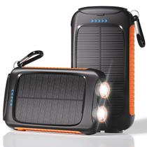 Power Bank Solar Luvknit 20000mAh 15W Carregamento Rápido USB-C Power Bank Solar Luvknit 20000mAh 15W Carregamento Rápido USB-C