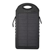 Power Bank Solar USB 10000MAH Lanterna LED Azul Power Bank Solar USB 10000MAH Lanterna LED Azul