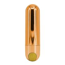 Power Bullet com 10 Vibracoes - Green Baby - Dourado