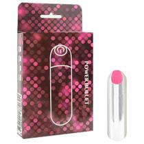 Power Bullet Recarregável Com 10 Vibrações Vipmix Power Bullet Recarregável Com 10 Vibrações Vipmix