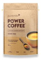 Power Coffee Refil 180g Pura Vida Sabor Chai