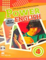 Power English 4 Sb Pack (Sb+Cd) New Edition - MACMILLAN BR