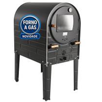 Power Flame Forno a Gás Médio com Interior em Inox 430 Hidro Industrial