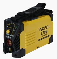 Power Inversor de Solda LIS-120B LYNUS MMA 120A BIVOLT - COM PORTA ELETRODO E GARRA NEGATIVA Power Inversor de Solda LIS-120B LYNUS MMA 120A BIVOLT - COM PORTA ELETRODO E GARRA NEGATIVA