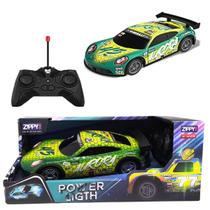 Power Light 7 Verde Carro 1:24 Controle Remoto Zippy Toys Power Light 7 Verde Carro 1:24 Controle Remoto Zippy Toys