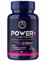 Power Mulher Cabelo Pele Unha Premium Biotina, Niacina, Ácid. Fólico, Hial. e Pant. 18 Vit. e Min. Power Mulher Cabelo Pele Unha Premium Biotina, Niacina, Ácid. Fólico, Hial. e Pant. 18 Vit. e Min.