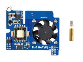 Power Over Ethernet HAT Waveshare Tipo D para Raspberry Pi