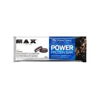 Power Protein Bar - 1 Unidade 90g Cookies - Max Titanium Power Protein Bar - 1 Unidade 90g Cookies - Max Titanium