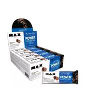 Power Protein Bar 41g 12 unid Dark Chocolate Truffle Max Titanium