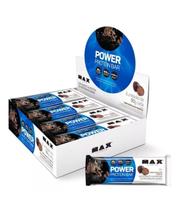 Power Protein Bar 8 Unid 90G Sabor Dark Chocolate Truffle Max Titanium