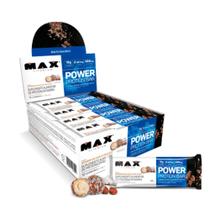 Power Protein Bar Bombom De Avelã Com Coco 12un De 41g - Max Titanium - MAX TITANIUM 12%