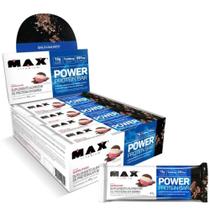 Power Protein Bar (Caixa com 12 Unidades de 41g) - Max Titanium